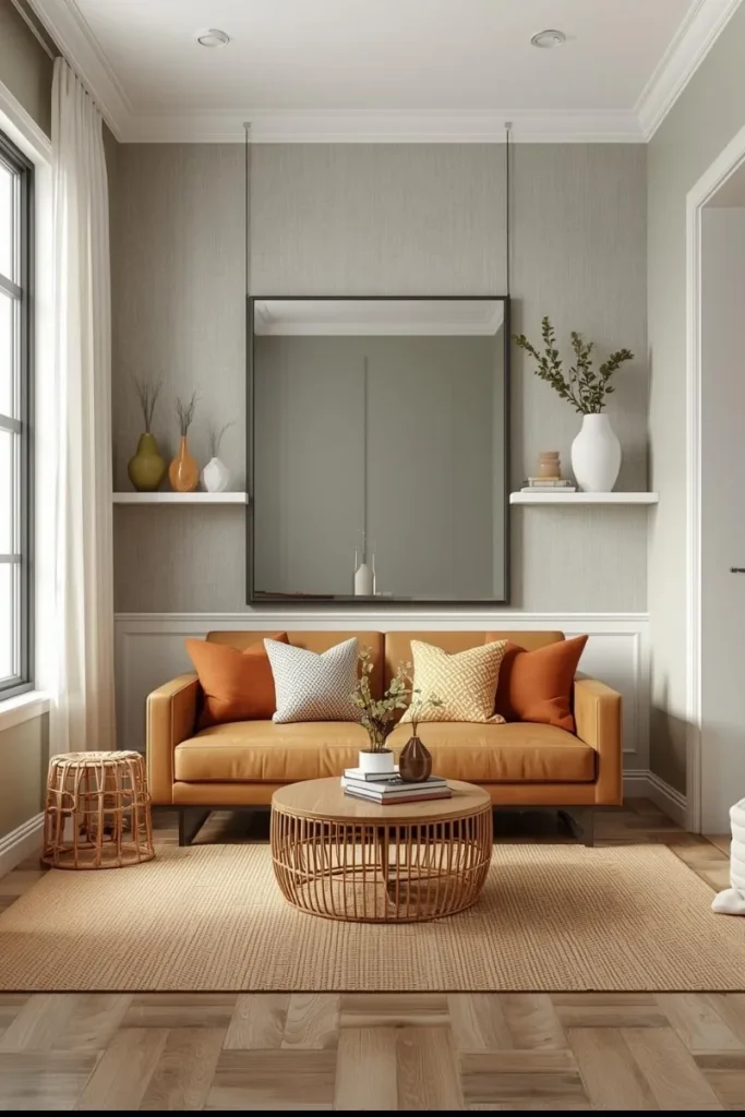 Add Mirrors to Expand the Room