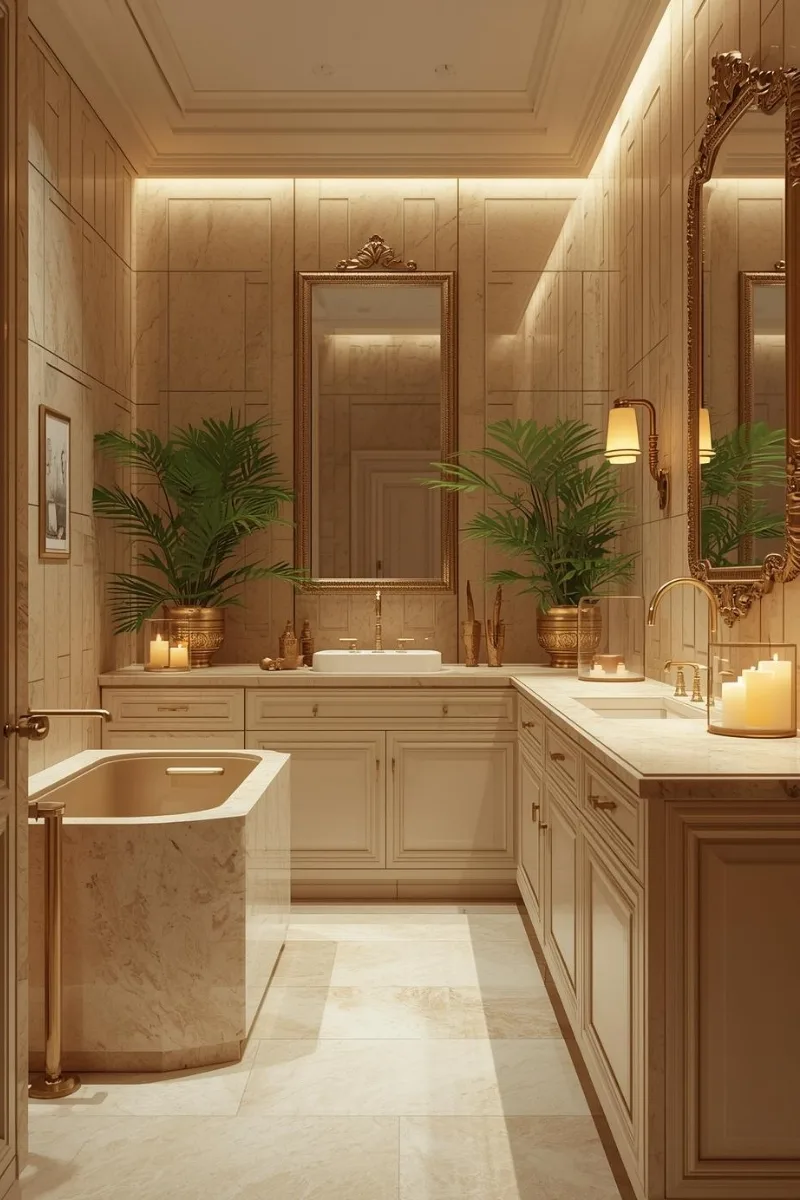 Beige Stone Countertops