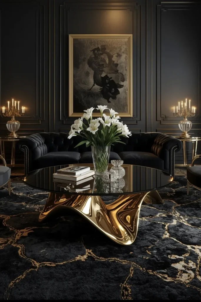 Black and Gold Lighting Fixtures