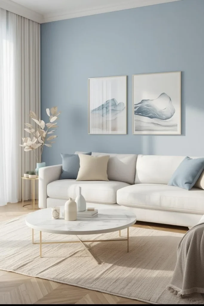 Soft Blue