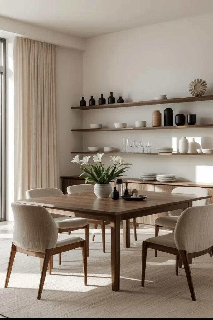 Open Shelving for Display
