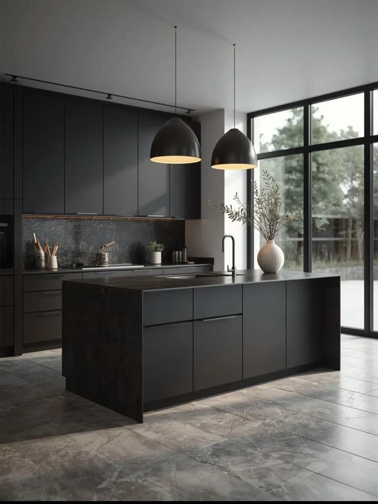 Black Pendant Lighting for Bold Accents