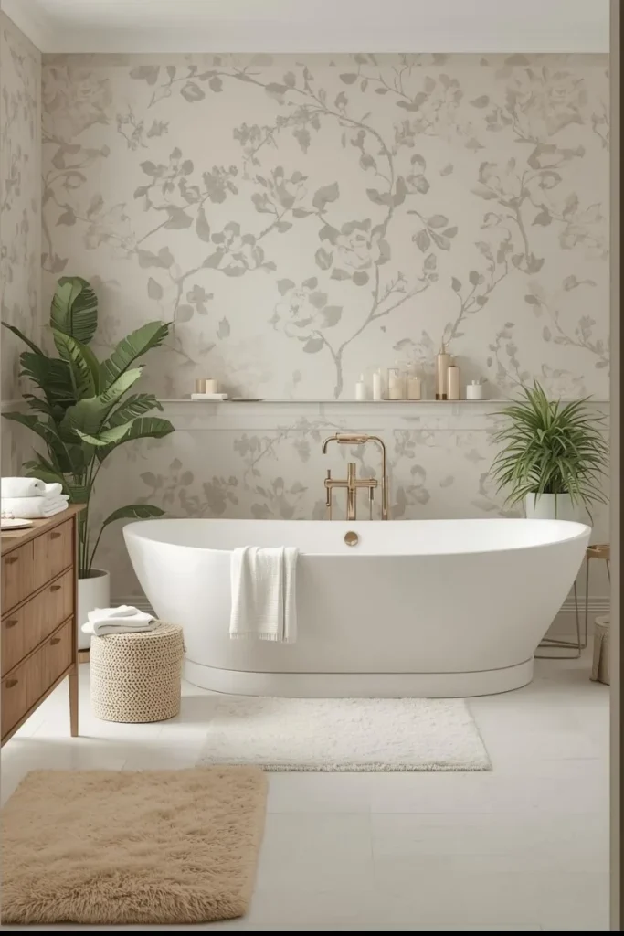 Introduce Soft, Muted Wallpaper