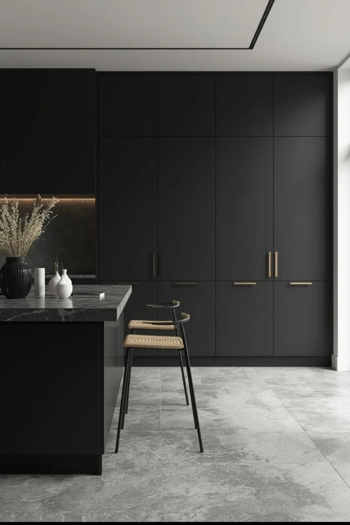 Black Wall Paint for Dramatic Impact