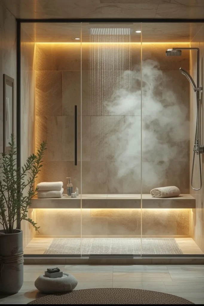 Walk-In Steam Shower