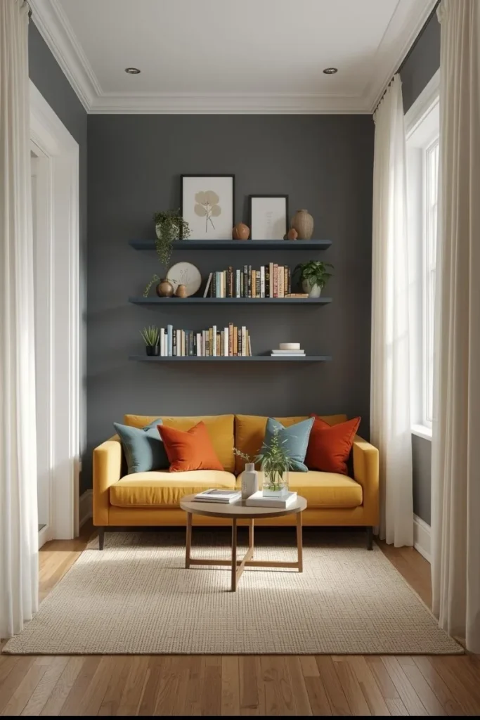 Wall-Mounted Shelving for Vertical Storage