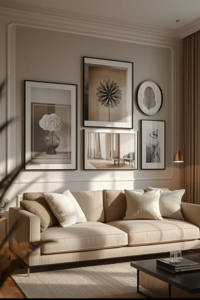 living room wall decor