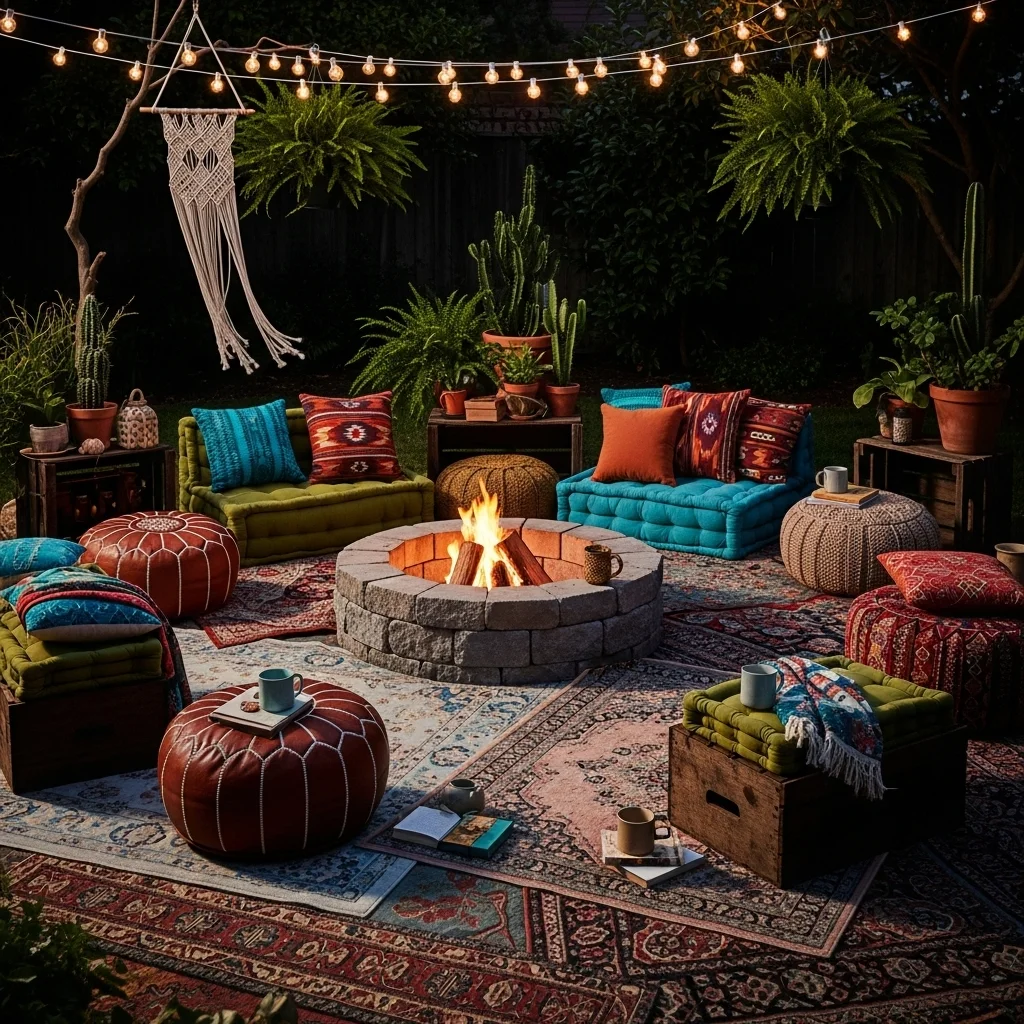 A Fire Pit Gathering Spot