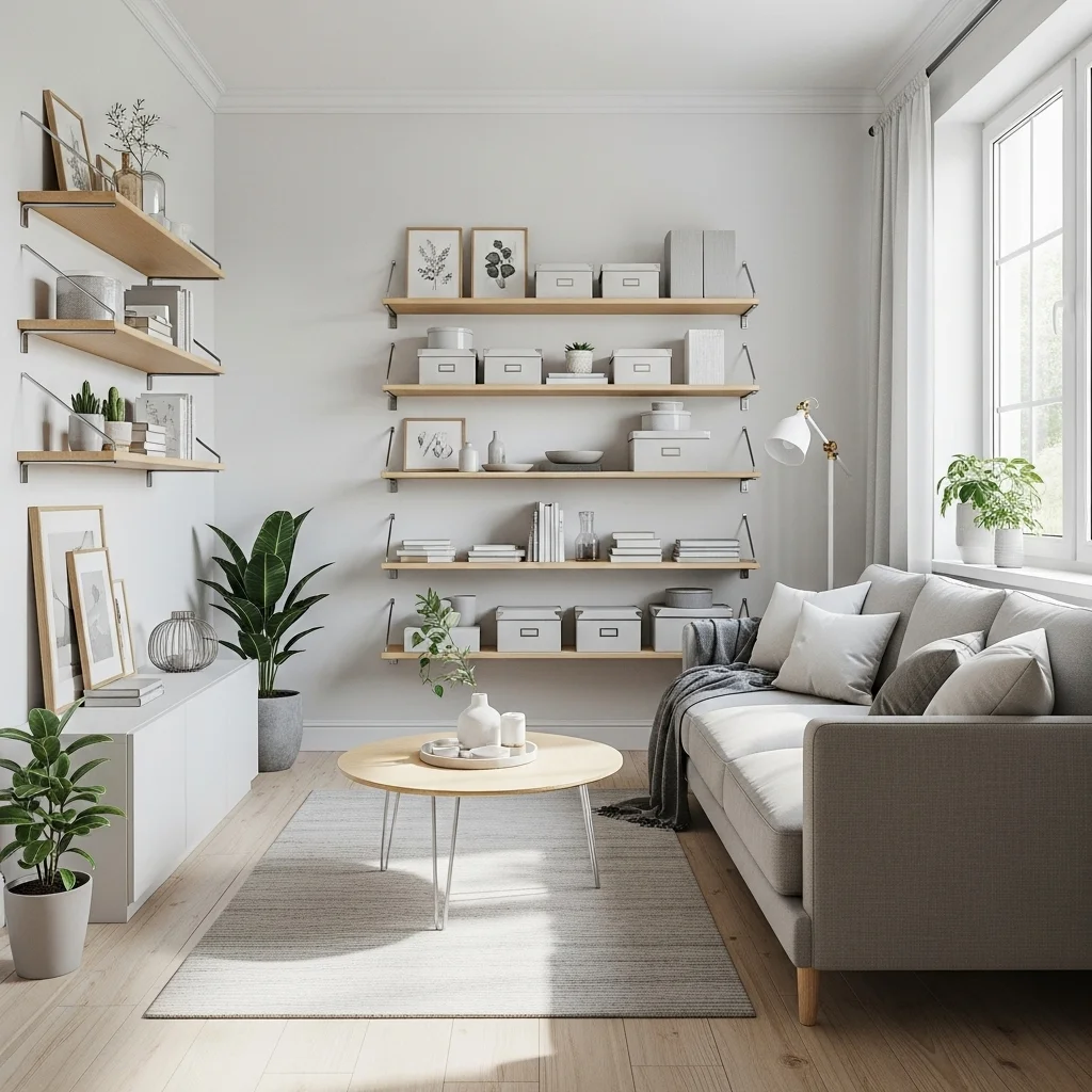  Add Floating Shelves