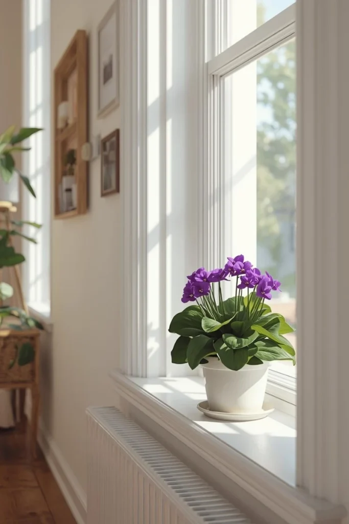 African Violet (Saintpaulia)