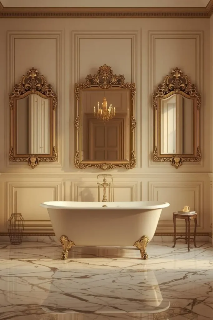 Antique Ornate Mirrors for Timeless Elegance