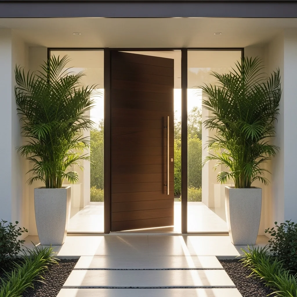 Areca Palm for an Airy Welcome