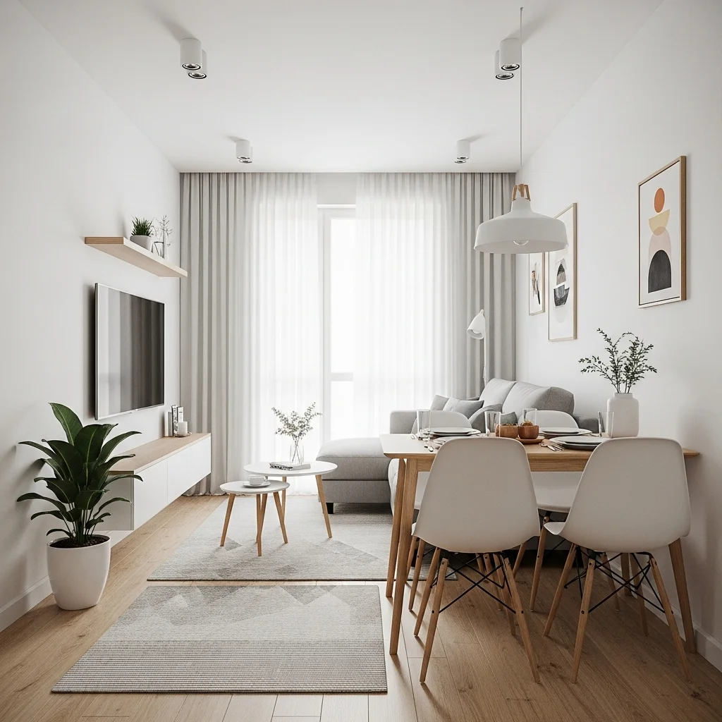  Back-to-Back Furniture Layout