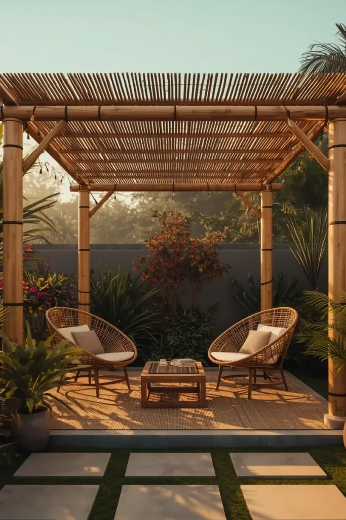 Bamboo Pergolas