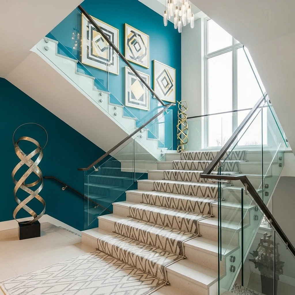 Bold Painted Accent Wall