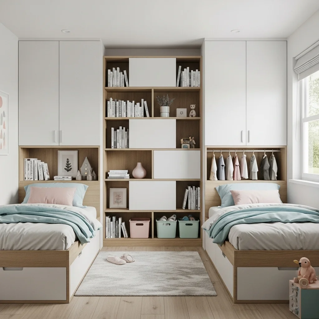 Built-In Storage to Reduce Clutter