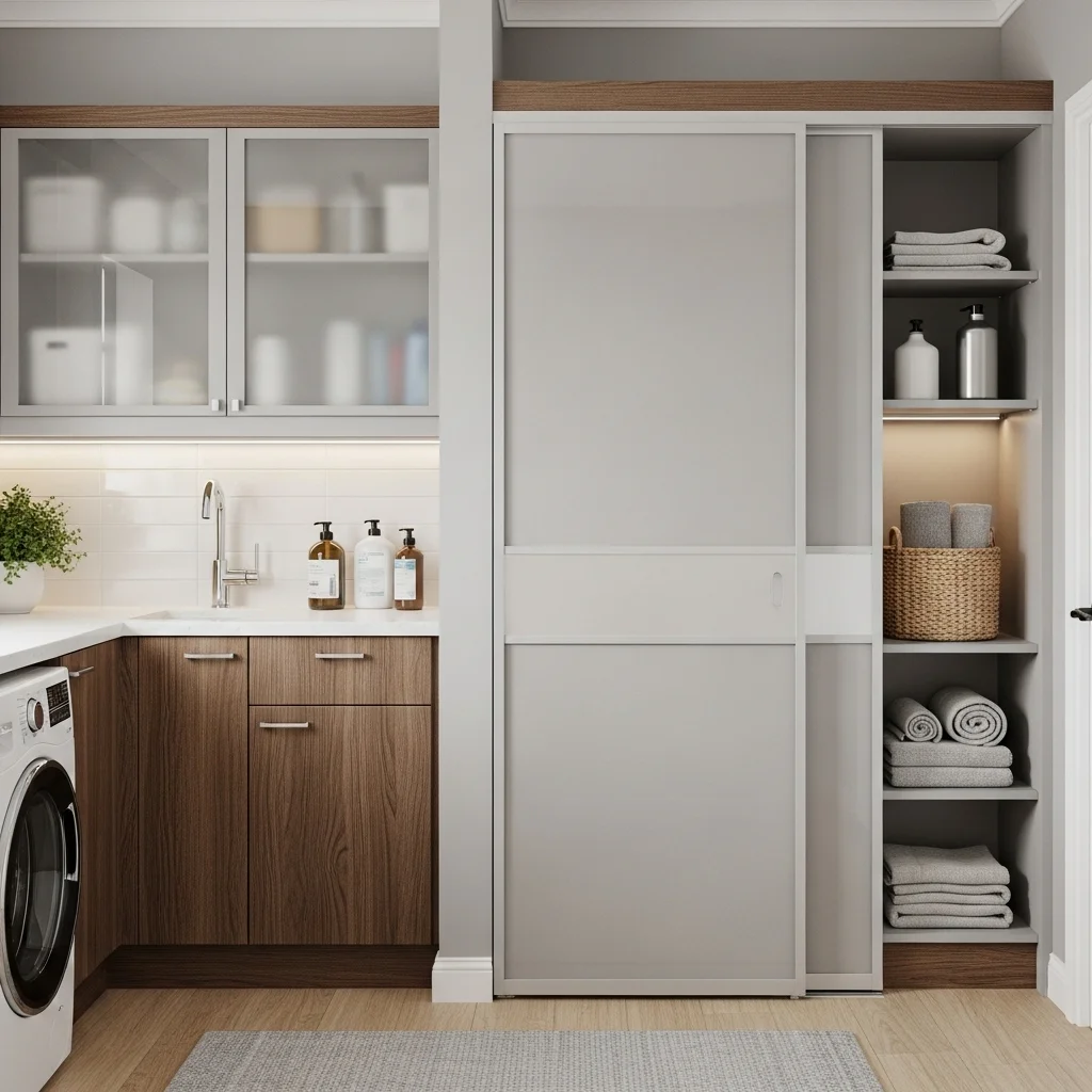 Cabinets with Sliding Doors