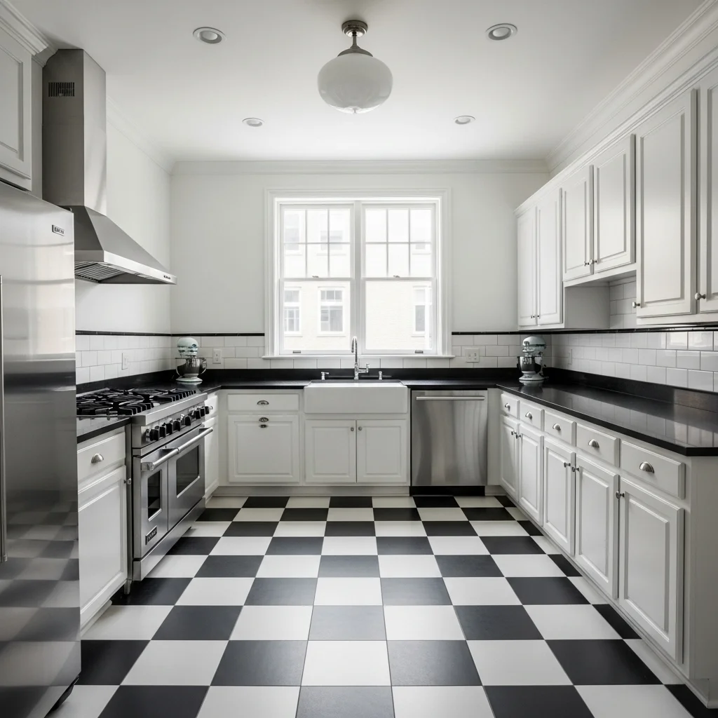  Checkerboard Flooring
