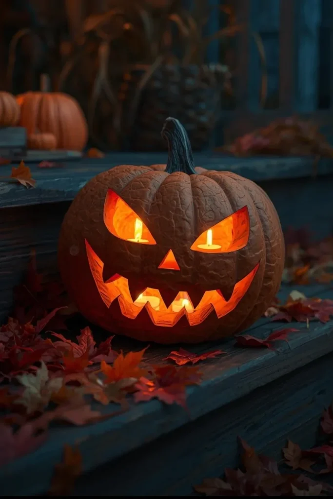 Cheeky Vampire Pumpkin