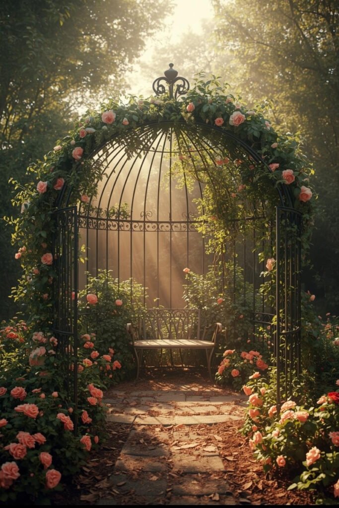 Circular or Dome-Shaped Trellis