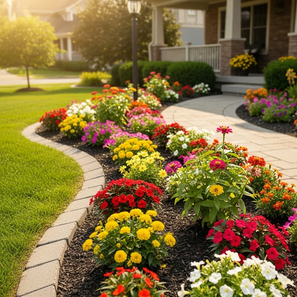  Classic Flower Bed Layout
