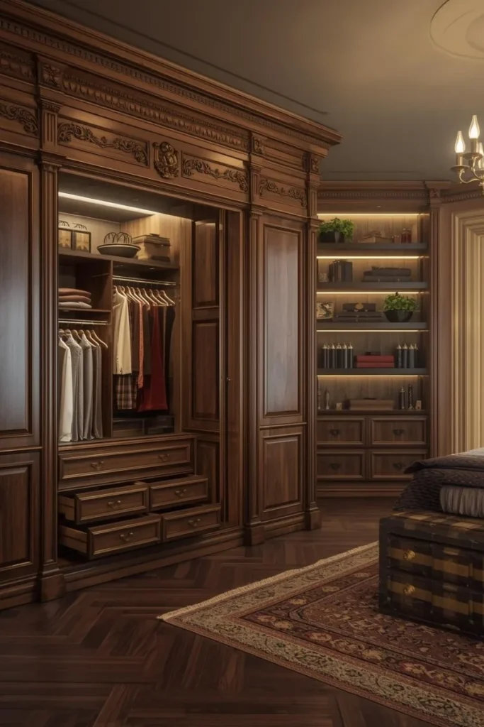 Classic Paneled Wardrobe