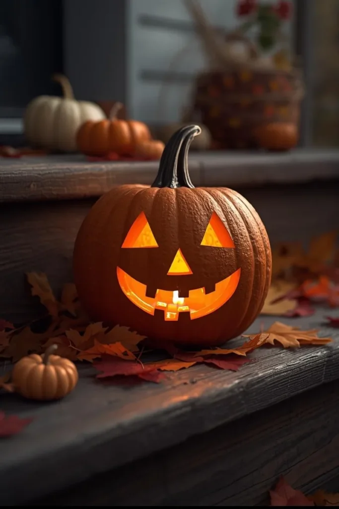 Classic Smiley Pumpkin