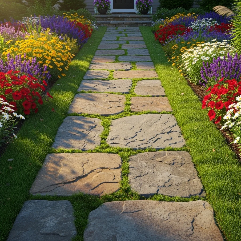 Classic Stone Pathway