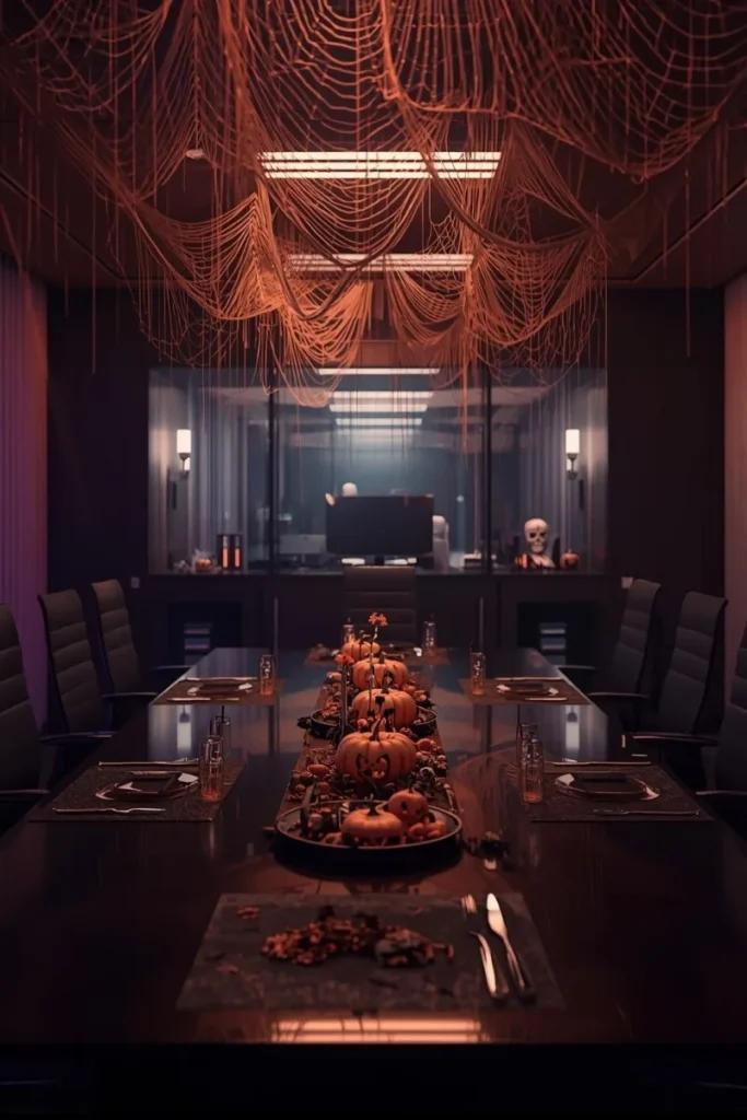 Cobwebbed Conference Room