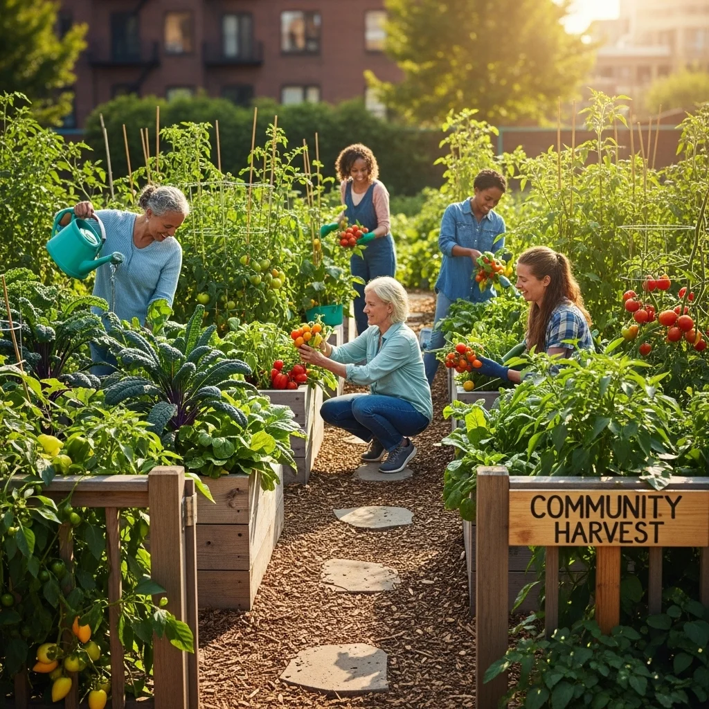  Community Vegetable Garden