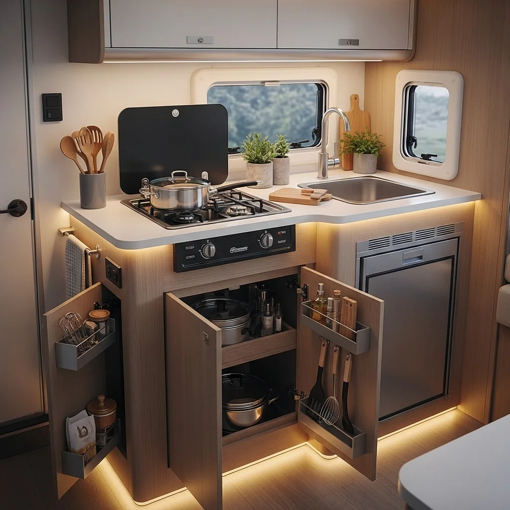  Compact Kitchen Designs