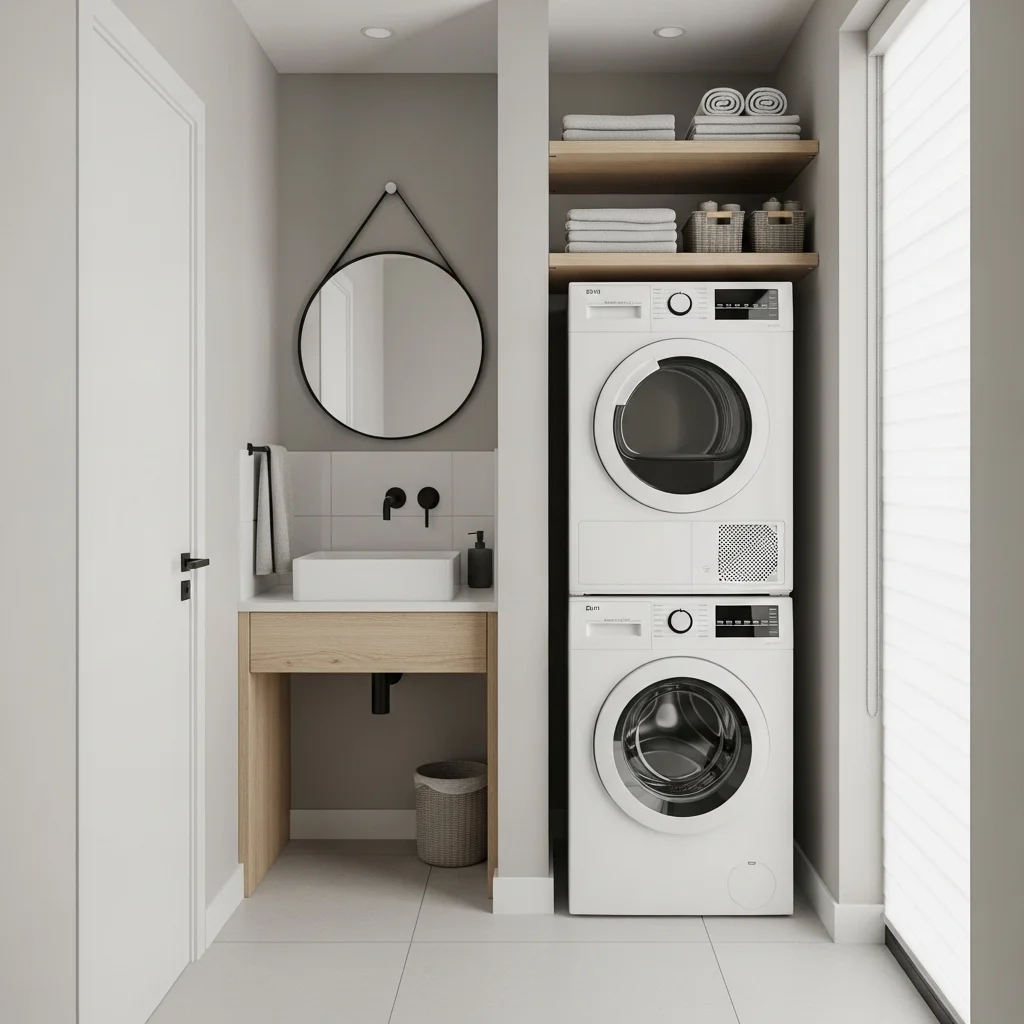 Compact Washer-Dryer Stacking