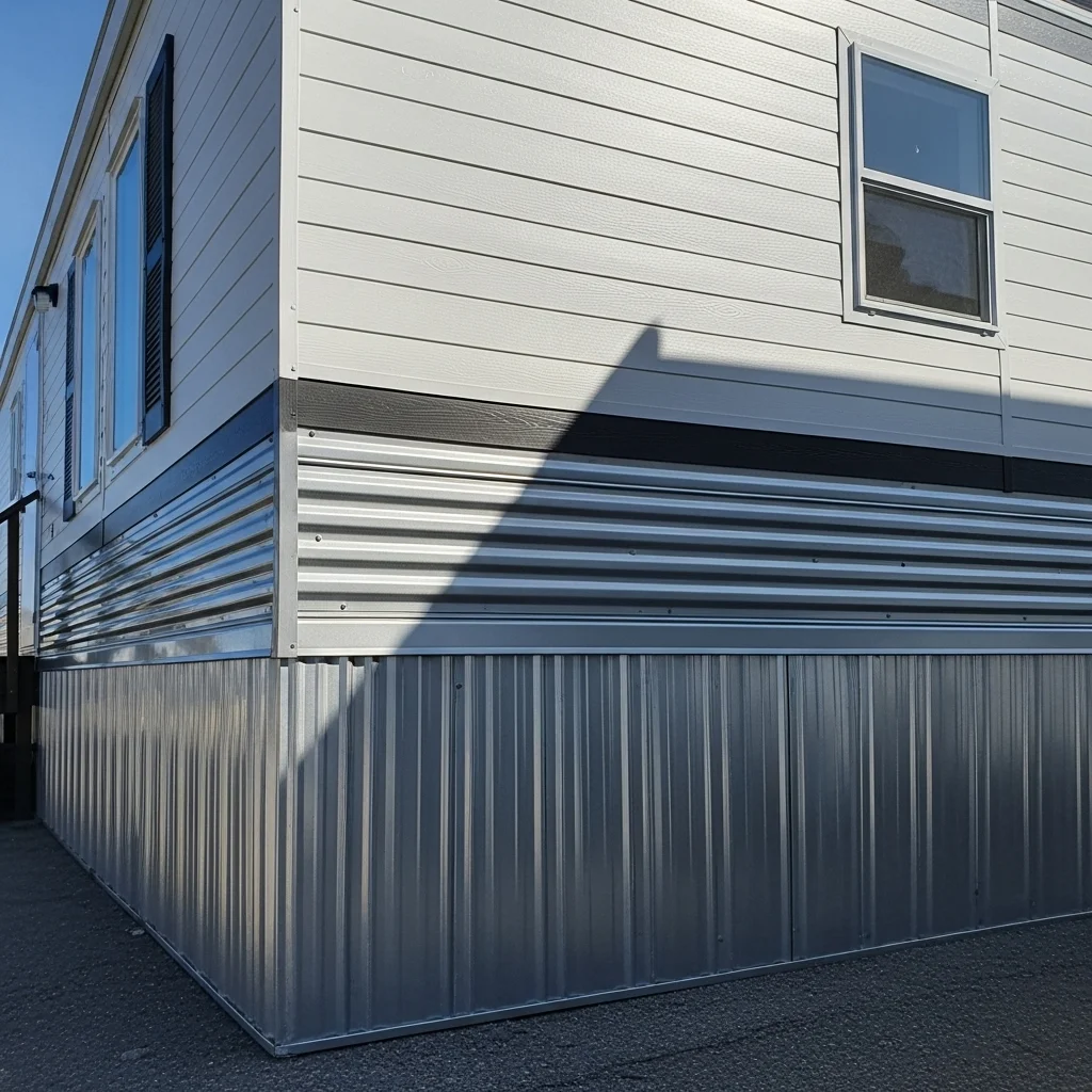 Corrugated Metal Skirting