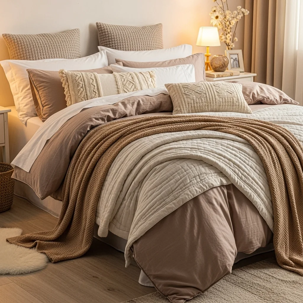 Cozy Bedding Layers