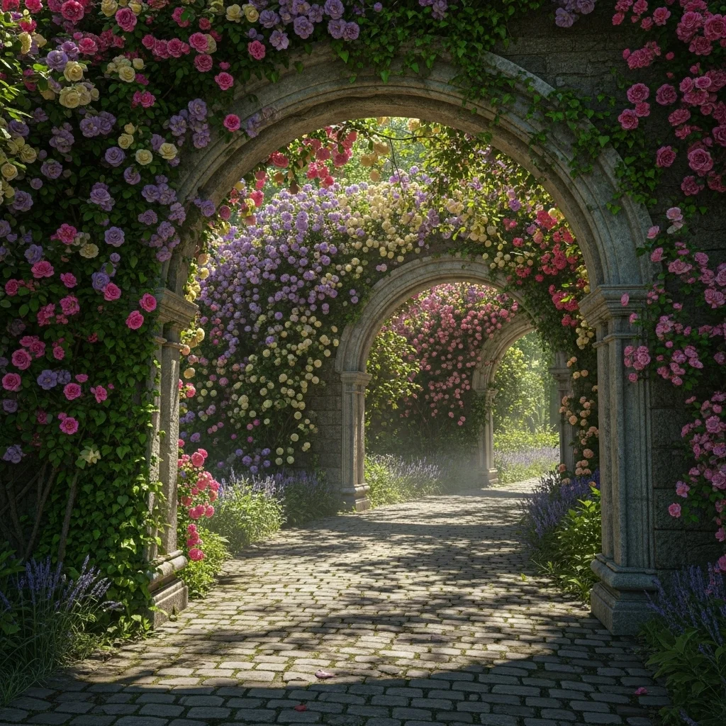 Create a Hidden Entrance with Archways