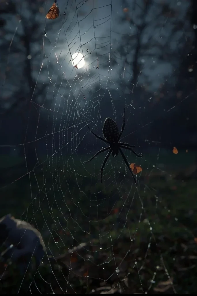 Creepy Crawling Spider Webs