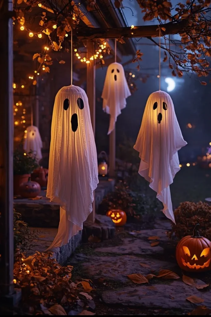 DIY Ghost DecorationsDIY Ghost Decorations: