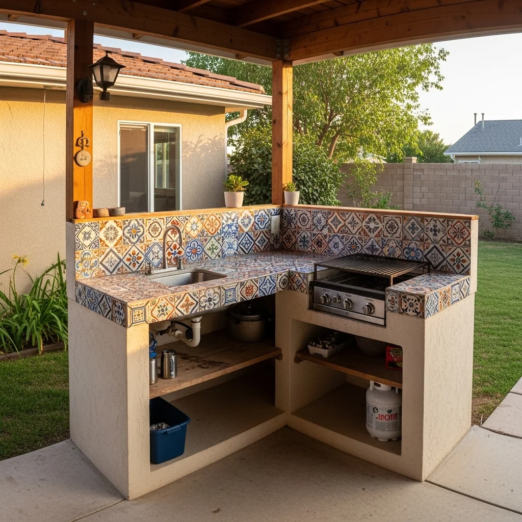 DIY Tile Backsplash for Style
