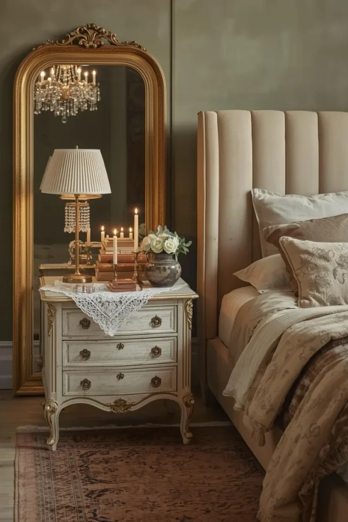Distressed Nightstands and Side Tables