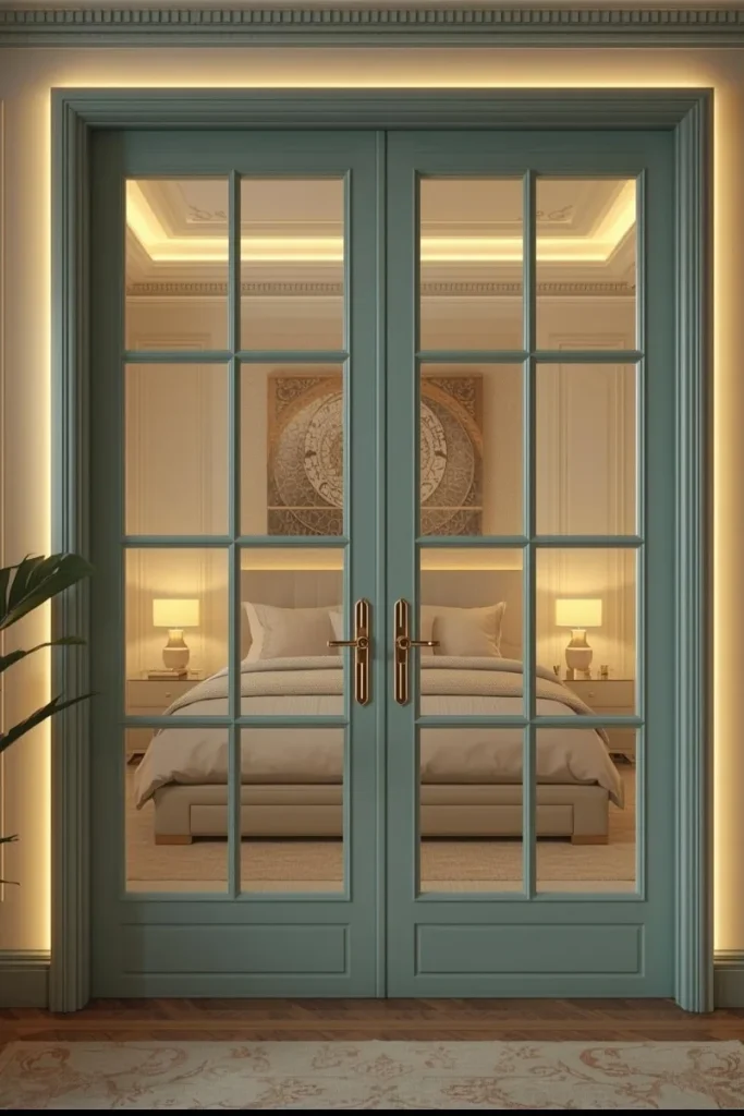 Double French Bedroom Doors