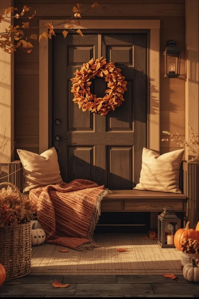 Entryway with Seasonal Charm