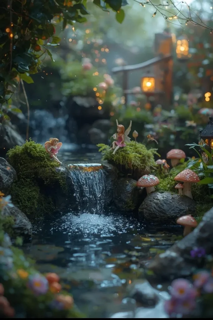 Fairy Garden Waterfall