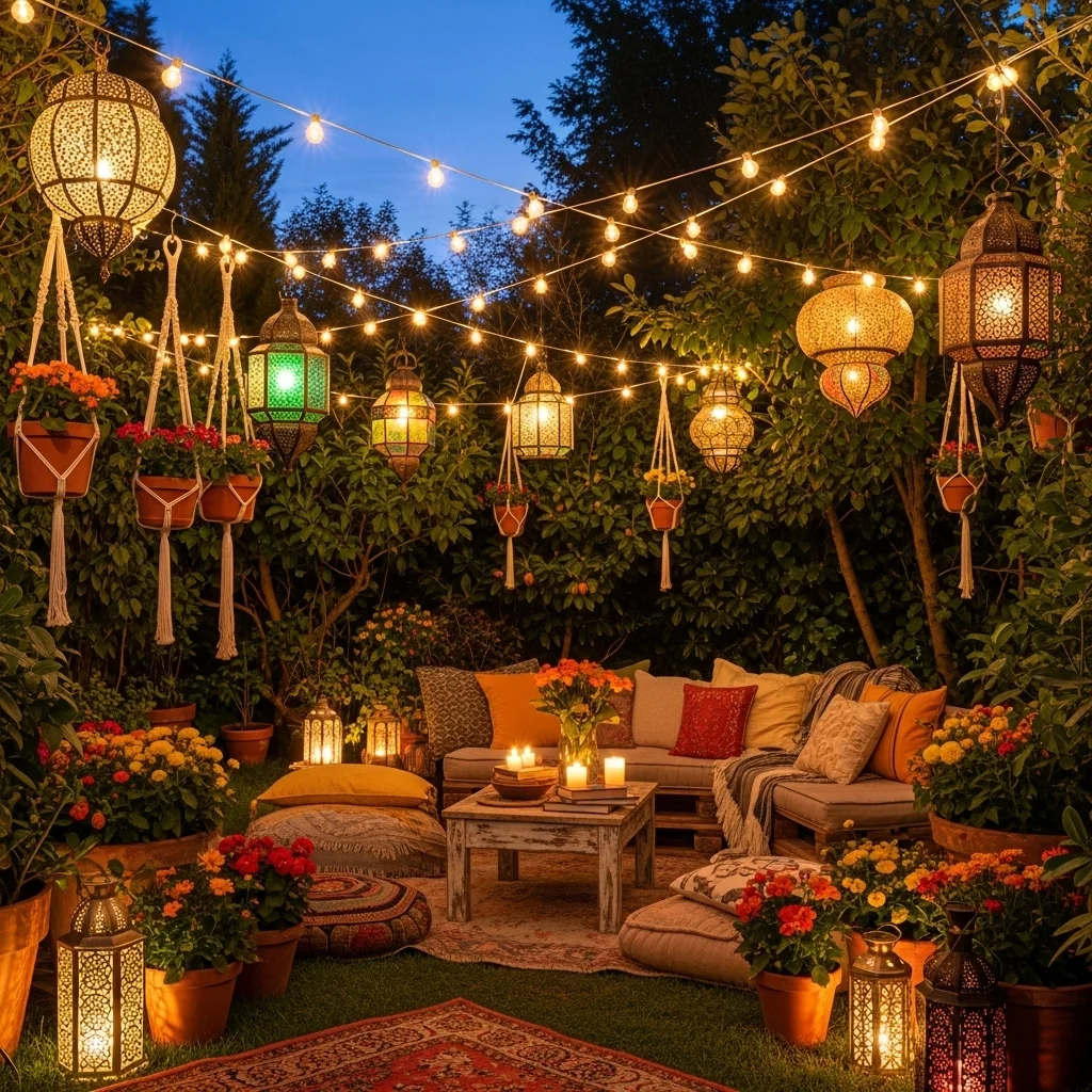 . Fairy Lights and Lantern Magic