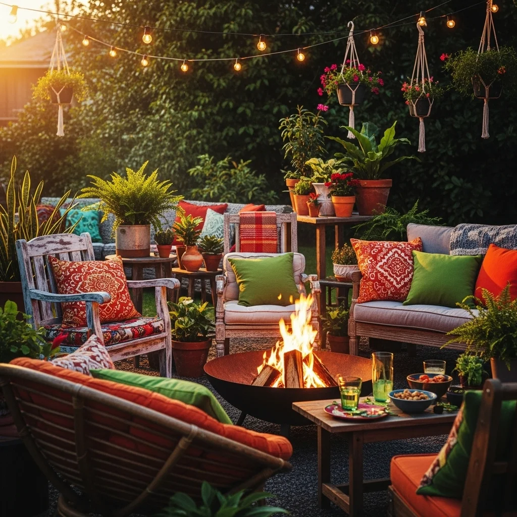 Fire Pit Gathering Spot