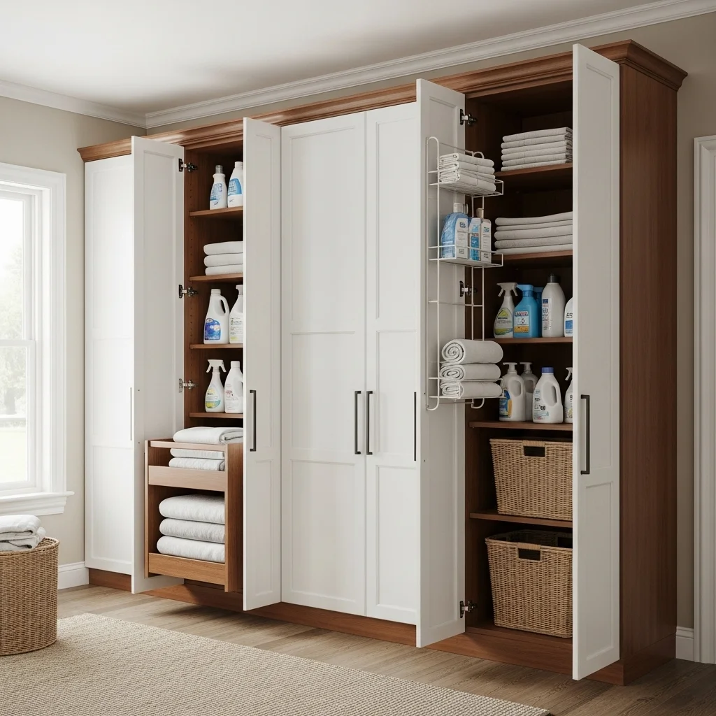 Floor-to-Ceiling Cabinets for Maximum Storage