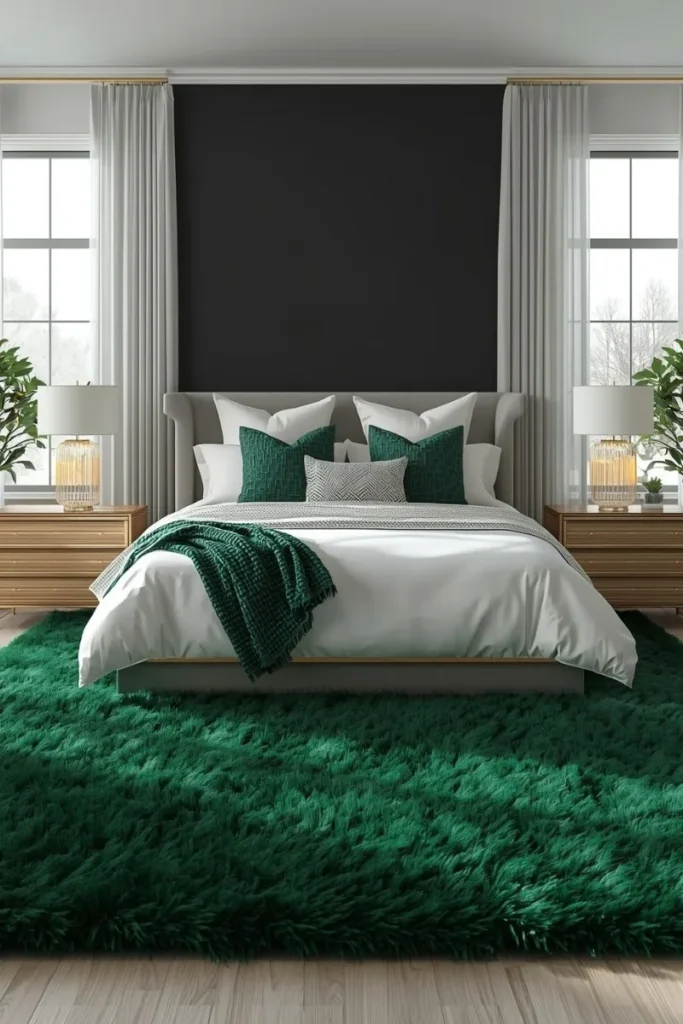Forest Green Rugs