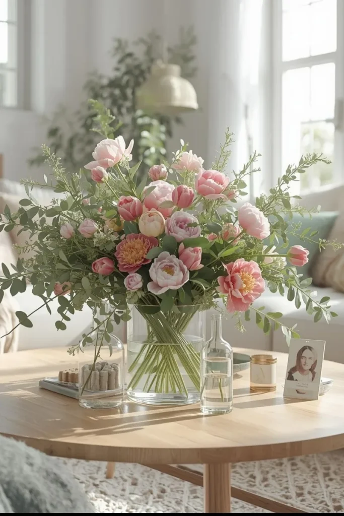 Fresh Flowers or Greenery