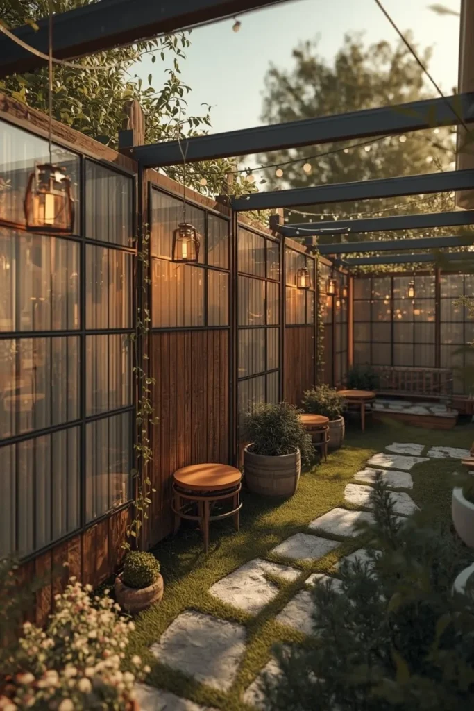 Glass Panel Fence Toppers