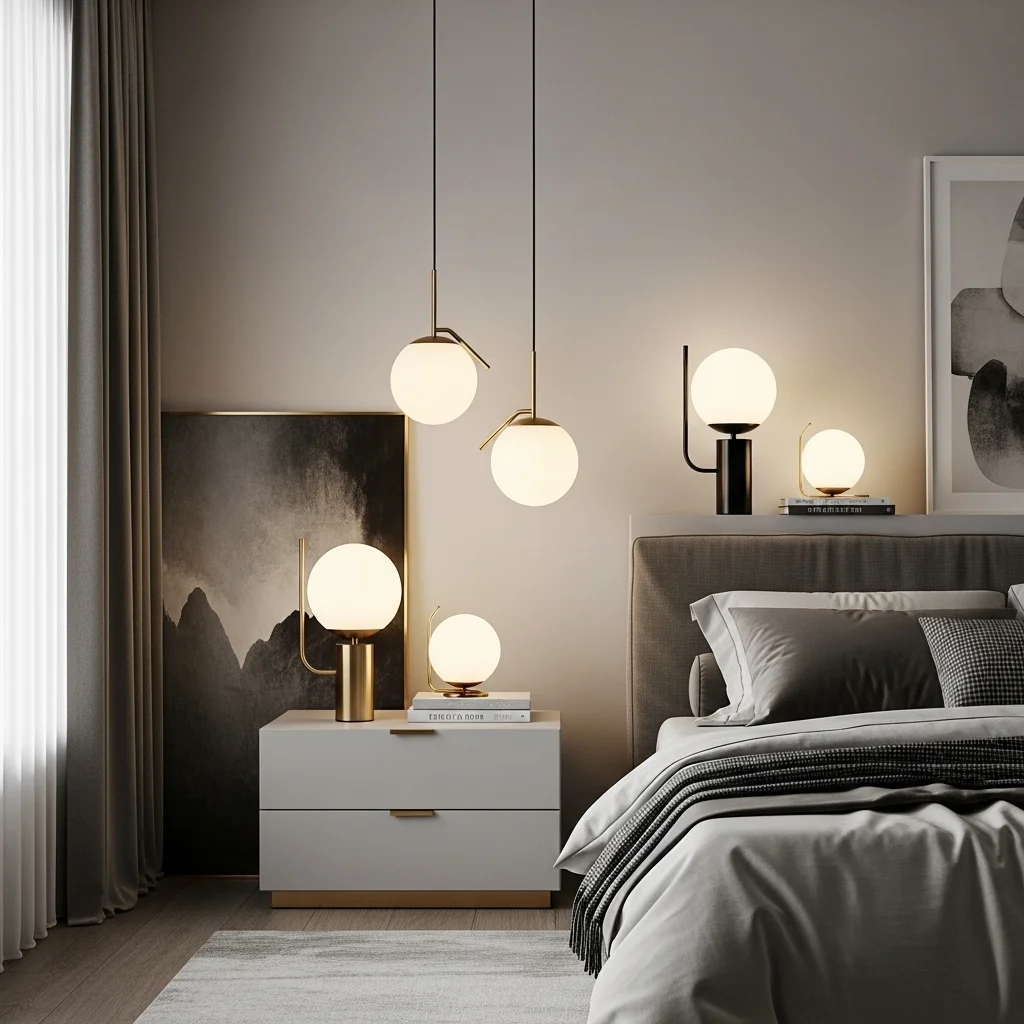 Globe Lamps for a Modern Glow