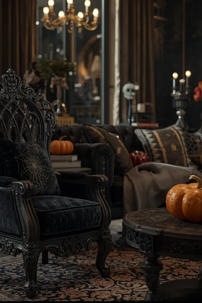 Gothic-Inspired Furniture Accents
